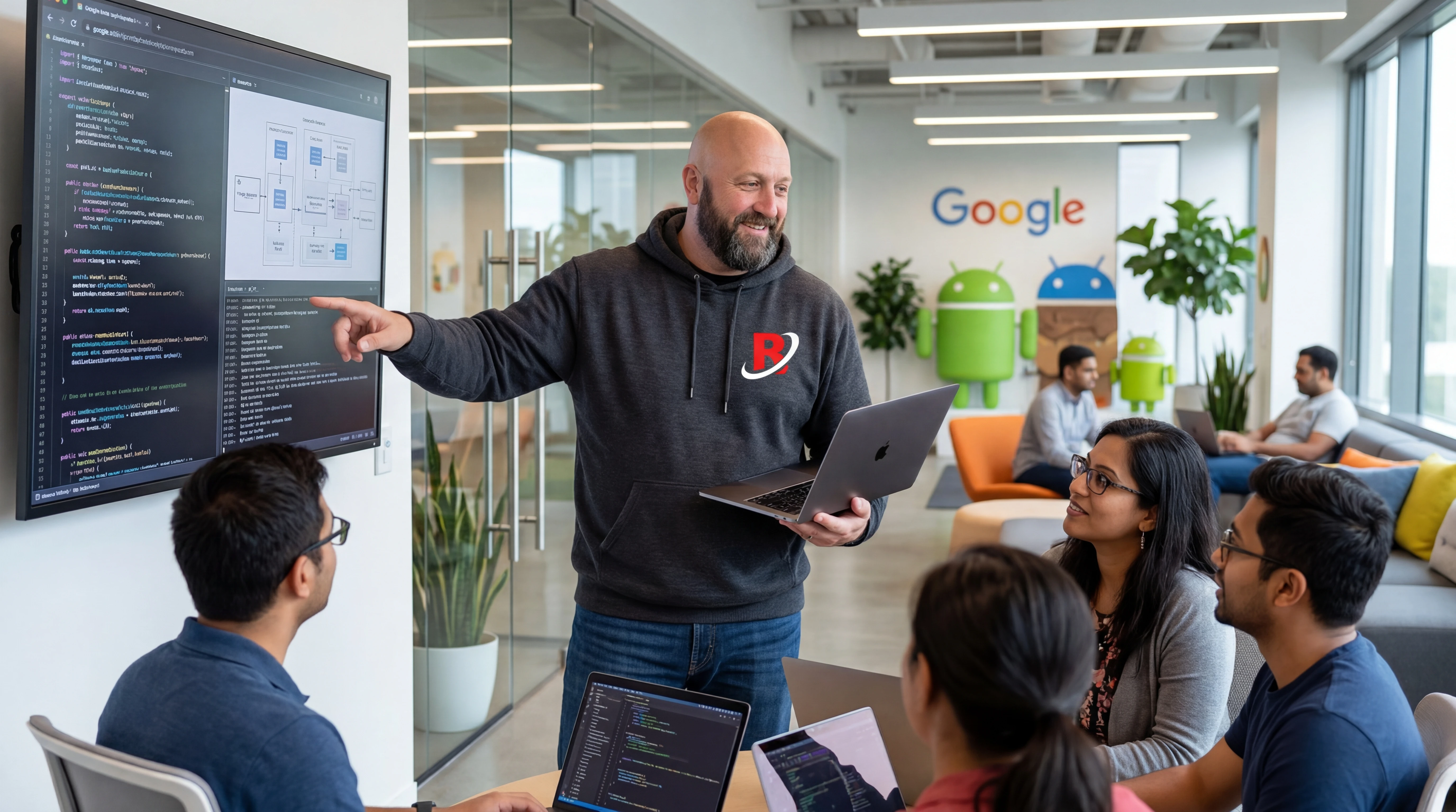 Doug Routledge presenting